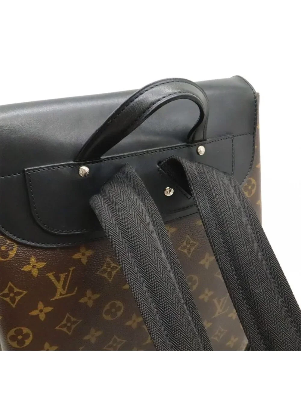 Louis Vuitton Monogram Macassar Parc Backpack Shoulder Bag